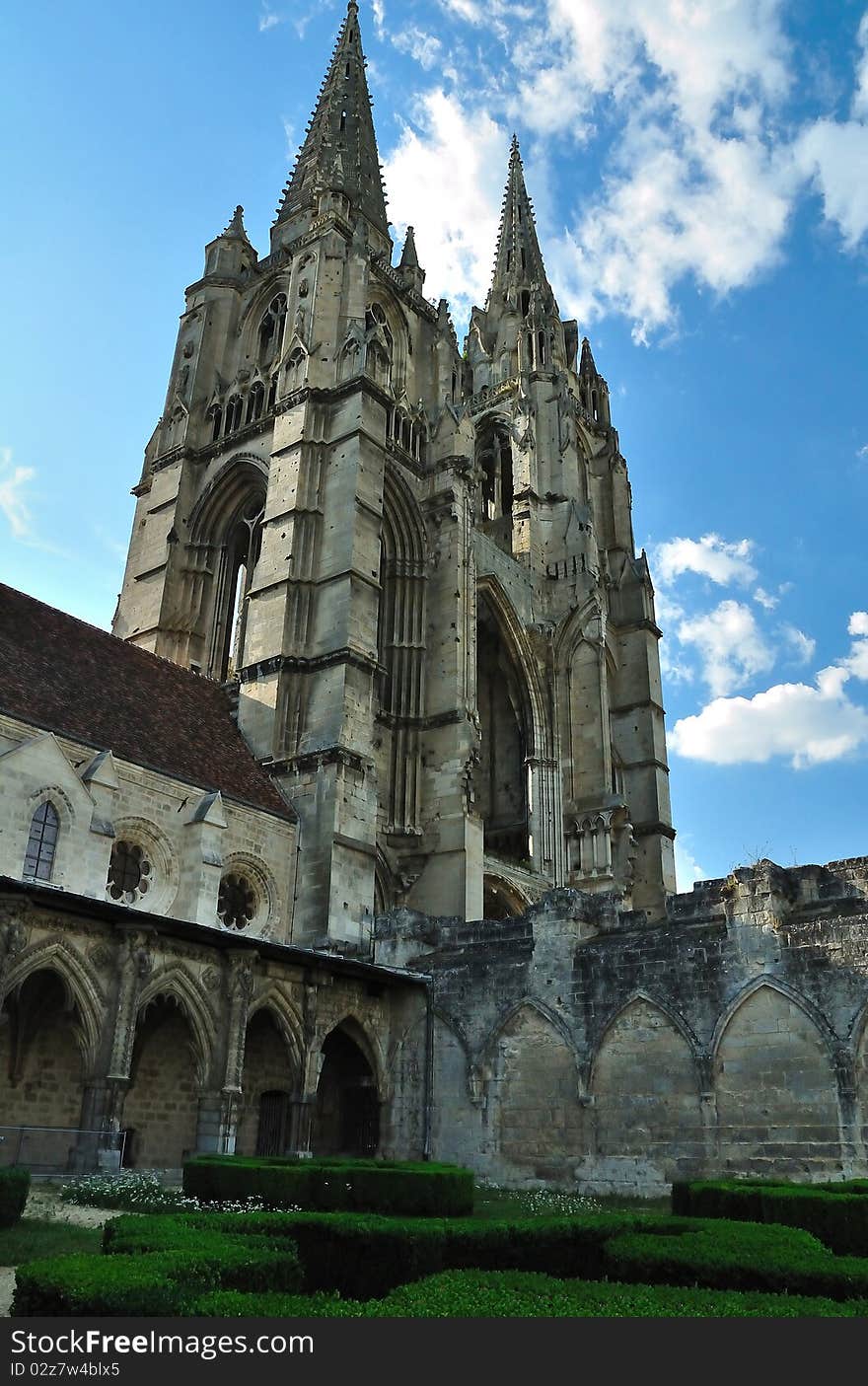 Abbey of St. Jean des Vignes, France