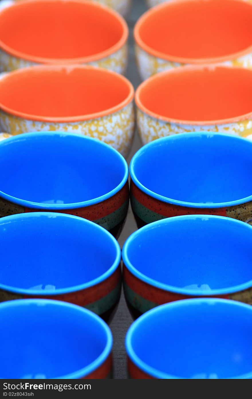 Colorfull  Ceramic cups