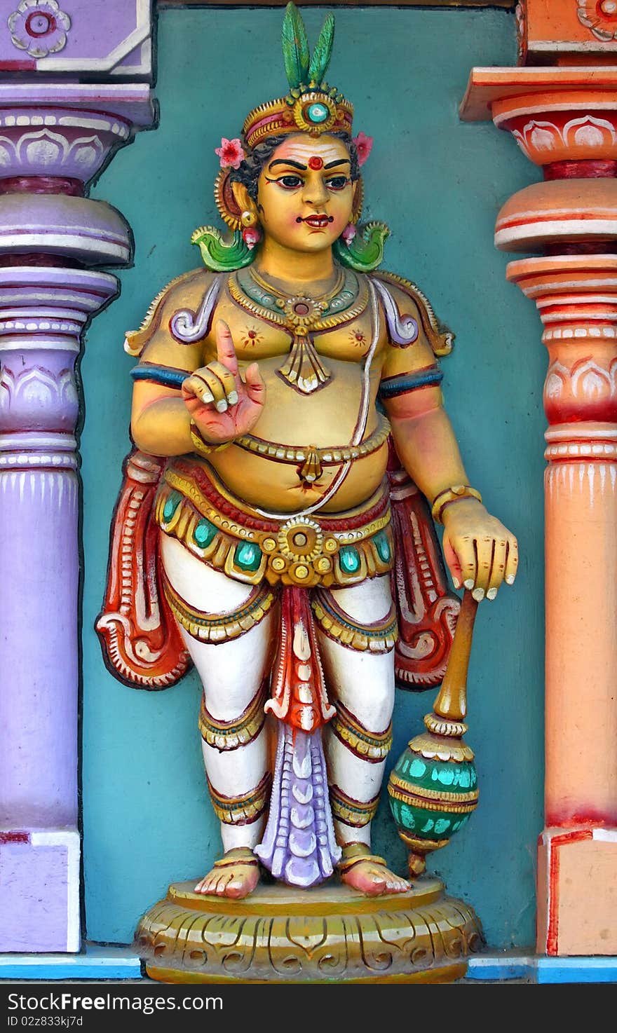 Indian Temple Statue