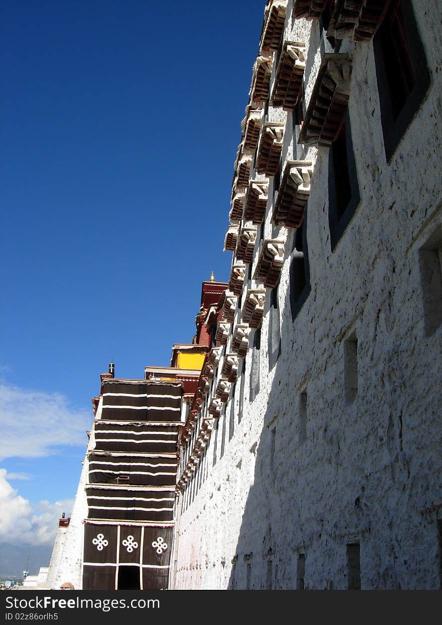 Potala Palace in Lhasa