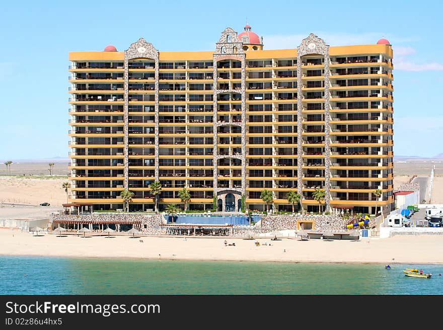 Aerial view of Sonoran Sky Resort, Rocky Point, Puerto Penasco, Sonora, Mexico. Aerial view of Sonoran Sky Resort, Rocky Point, Puerto Penasco, Sonora, Mexico.