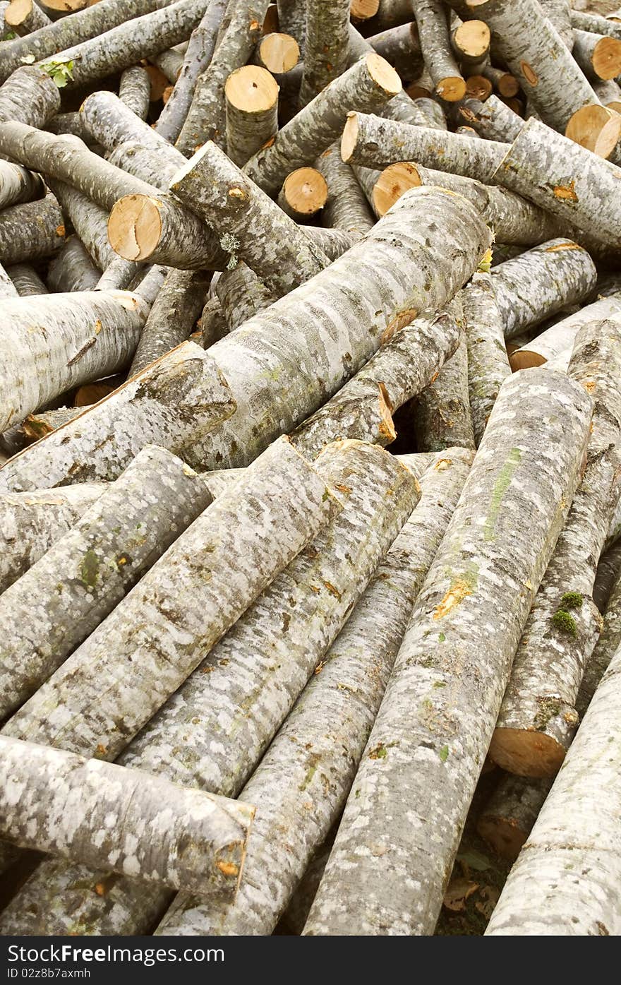 Stack of wood background image