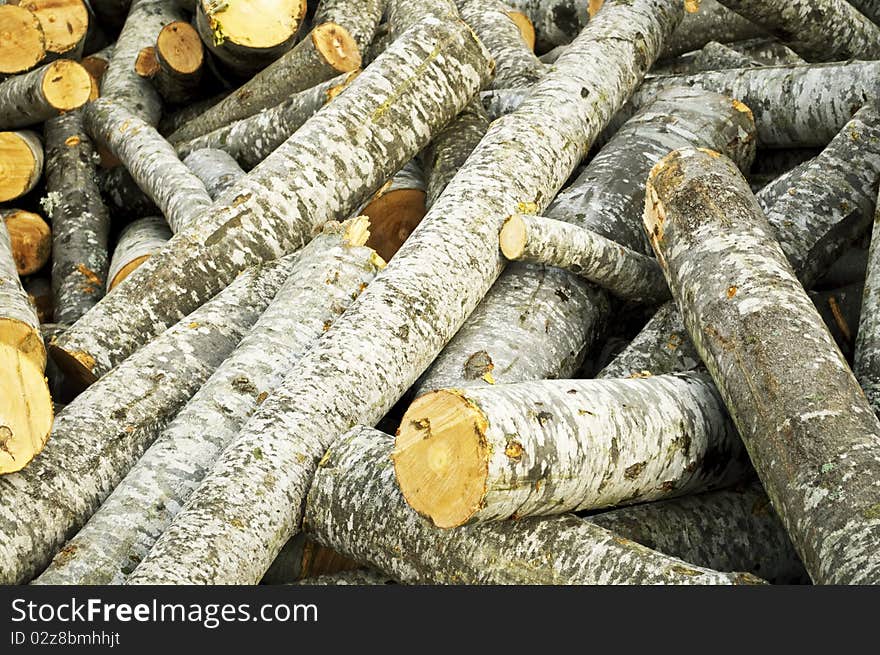 Stack of wood background image