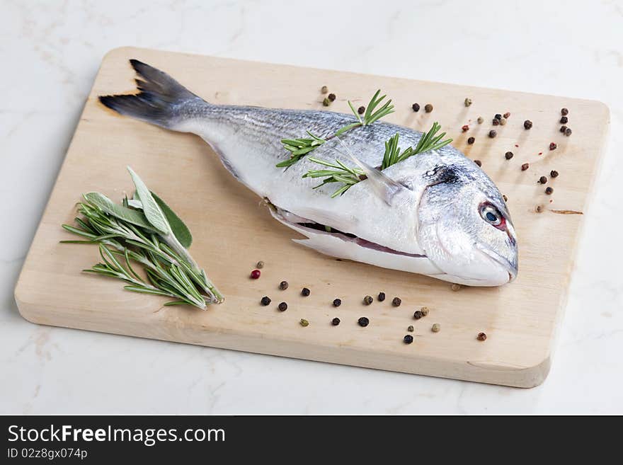 Raw bream