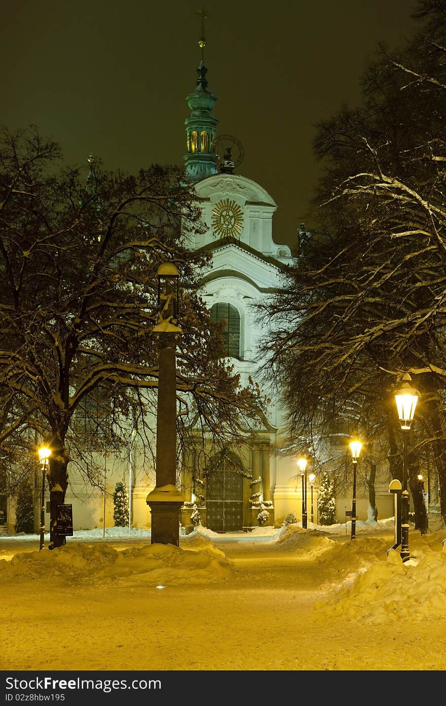 Prague In Winter