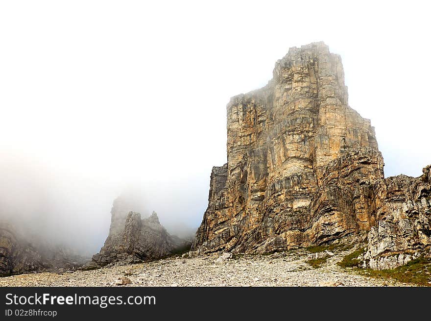 Dolomite Mountains.