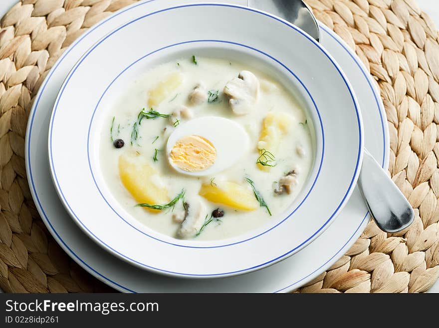 Dill soup