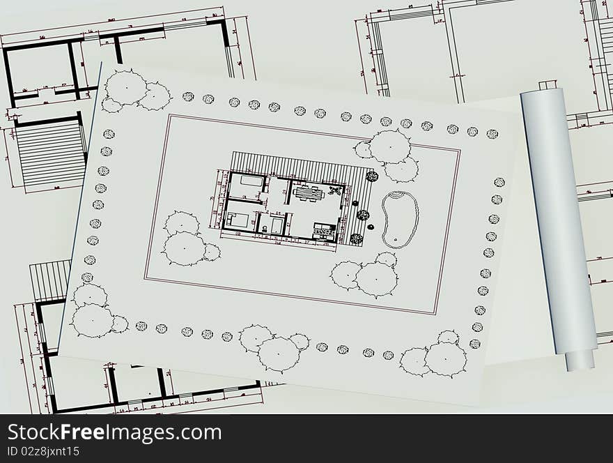 Two dimentional house plan