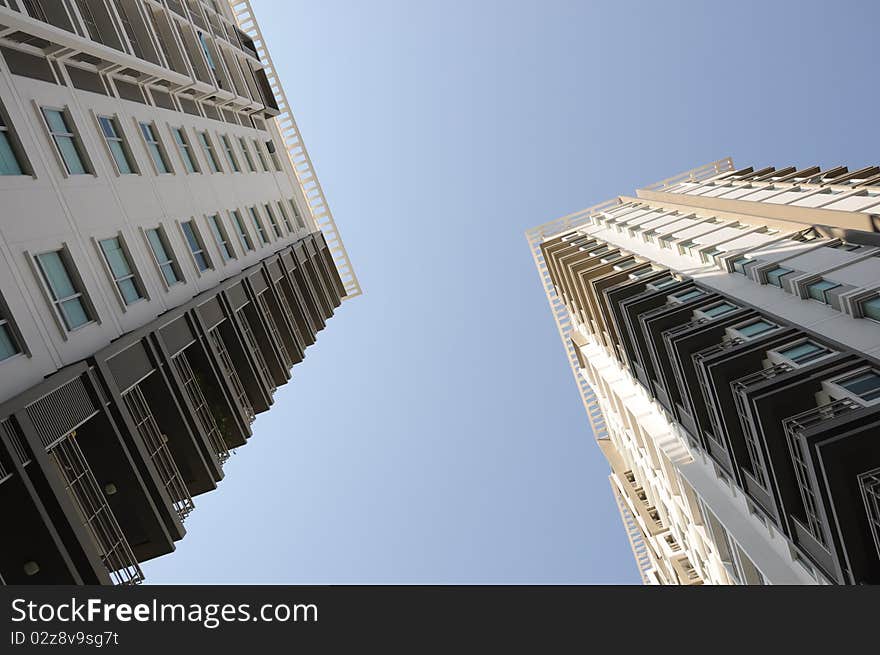 Building against the sky