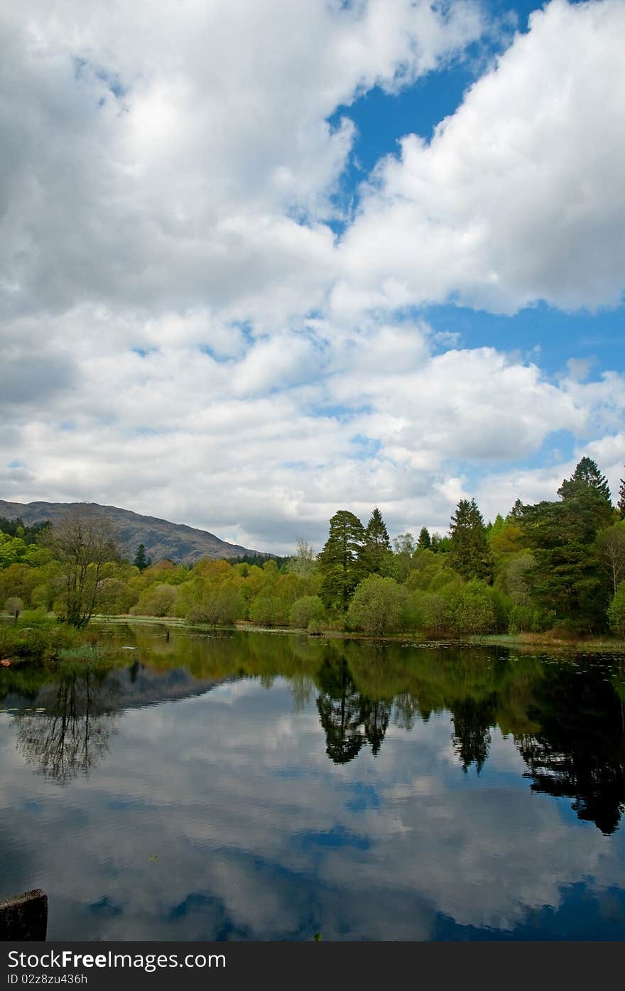 Clouds Over The Loch