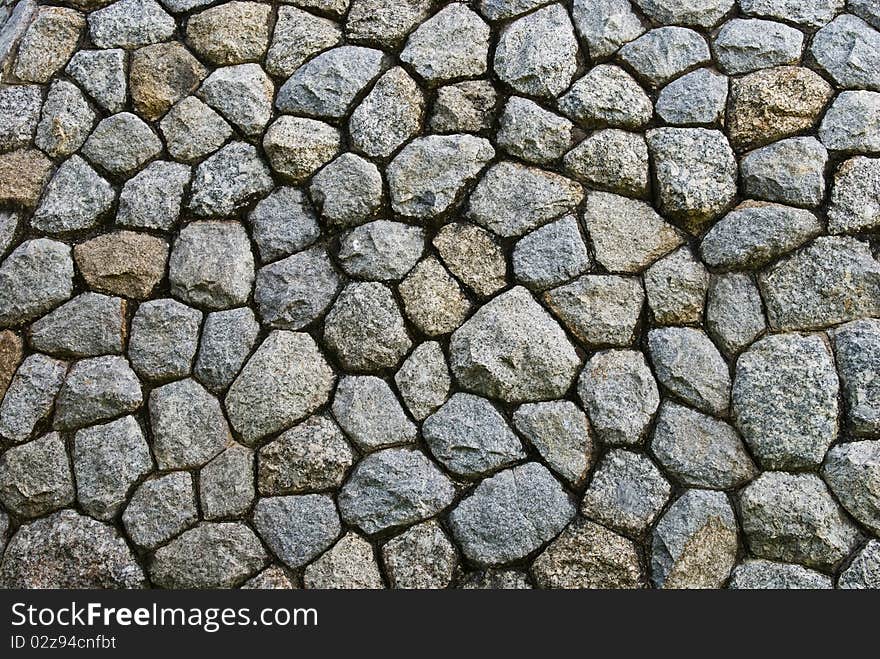 Background of stone wall texture