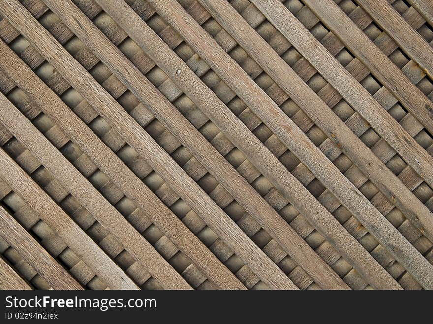 Old panel wood background in diagonal