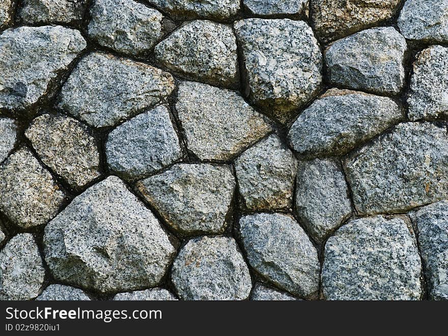 Stone wall texture