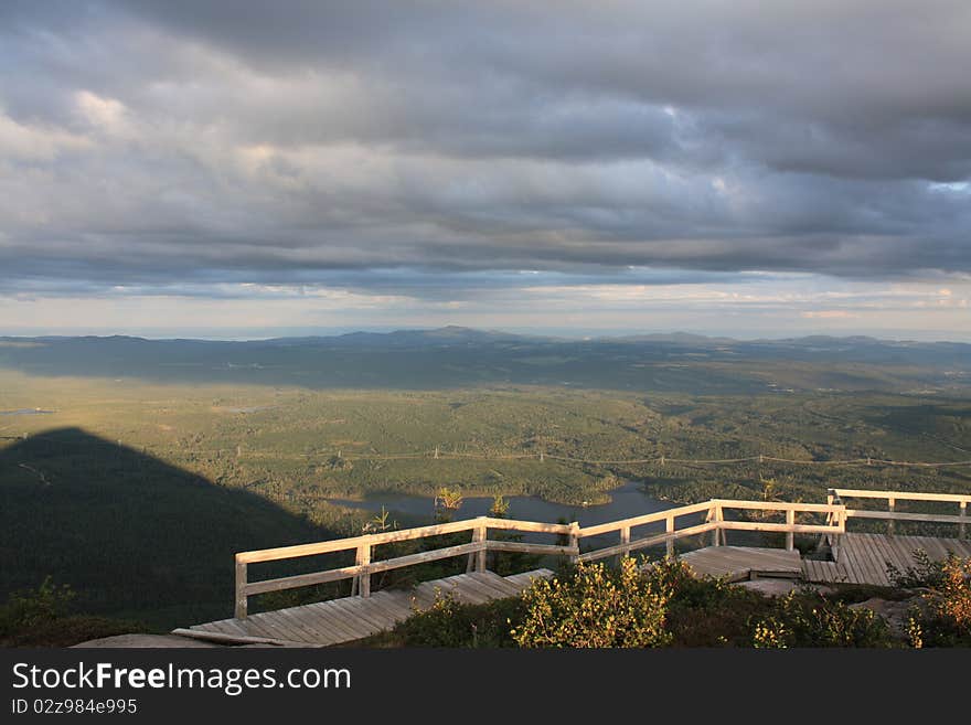 Parc national des Grands Jardins, Quebec, Canada. Parc national des Grands Jardins, Quebec, Canada