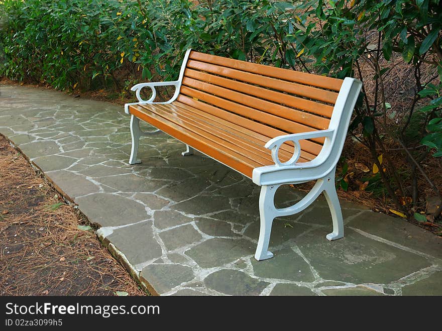 Bench In Park