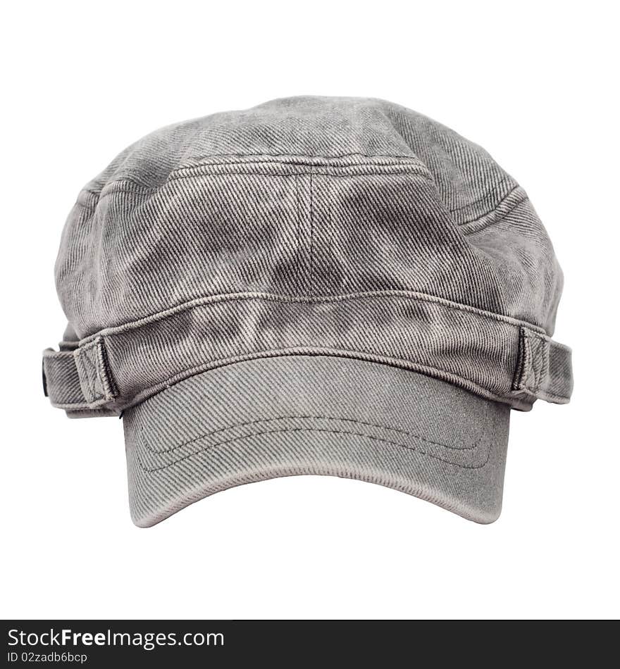 Gray cap