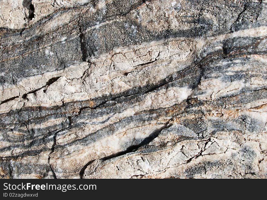 Sample Of Mountain Rock Texture