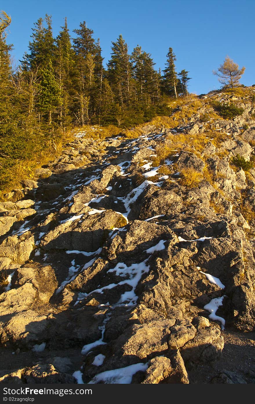 Polish Tatra mountains near Zakopane. Polish Tatra mountains near Zakopane