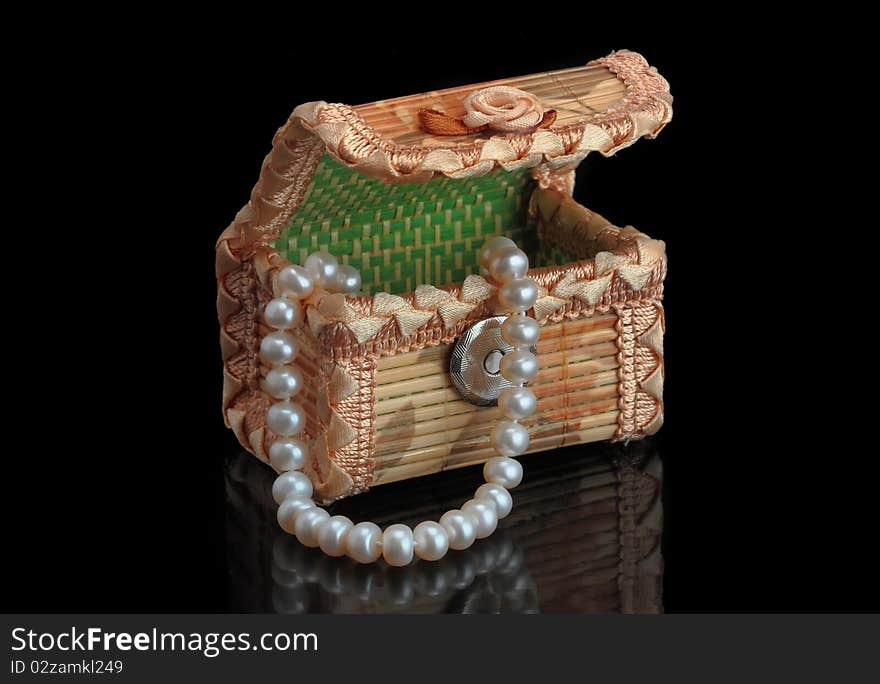 Jewelery Box With Necklaces