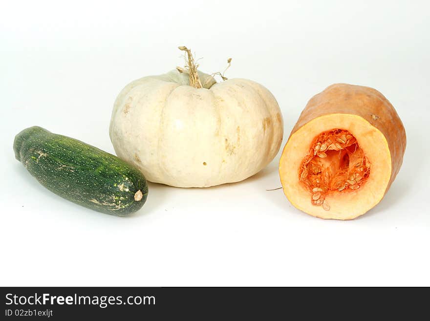 Pumpkin And Vegetable Marrow