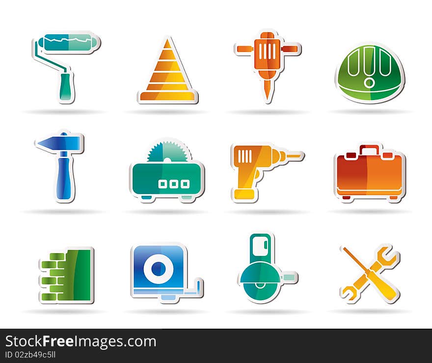 Building and Construction Tools icons