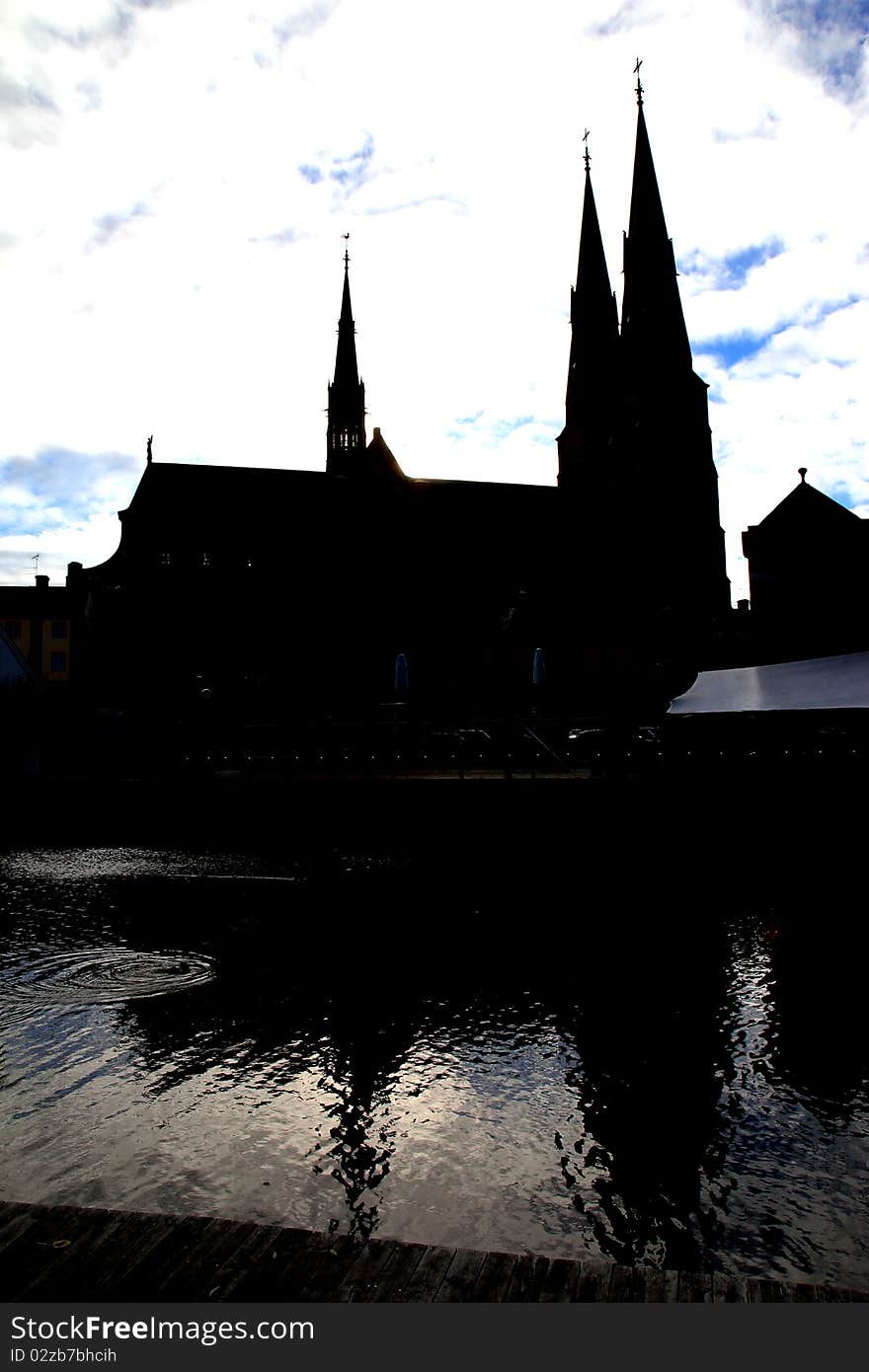 Beautiful autumn afternoon at Uppsala River side Sweden. Beautiful autumn afternoon at Uppsala River side Sweden