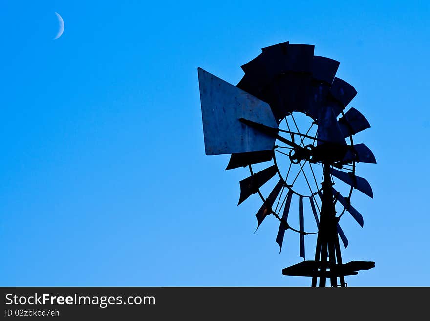 Moonlight Windmill