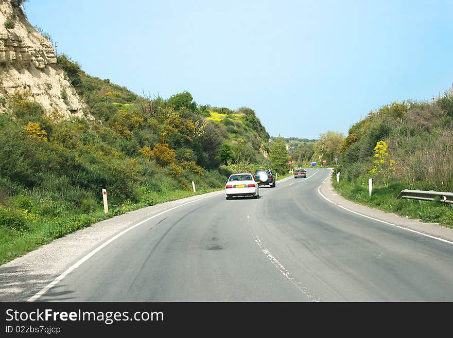 Road in Cyprus