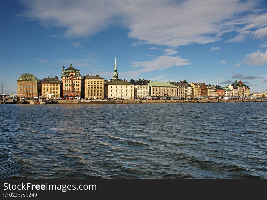 Gamla Stan from the boat