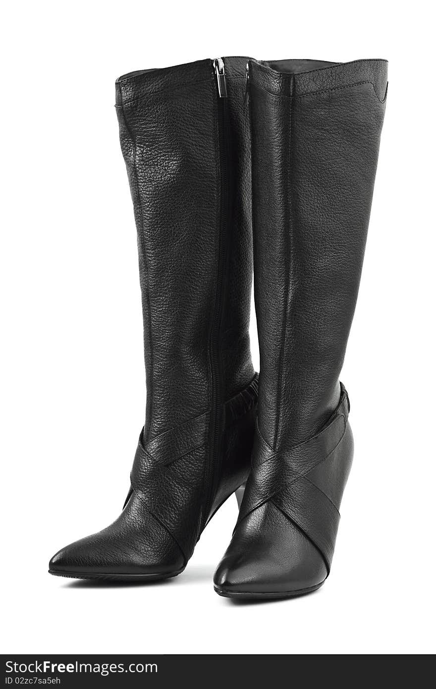 Black woman boots