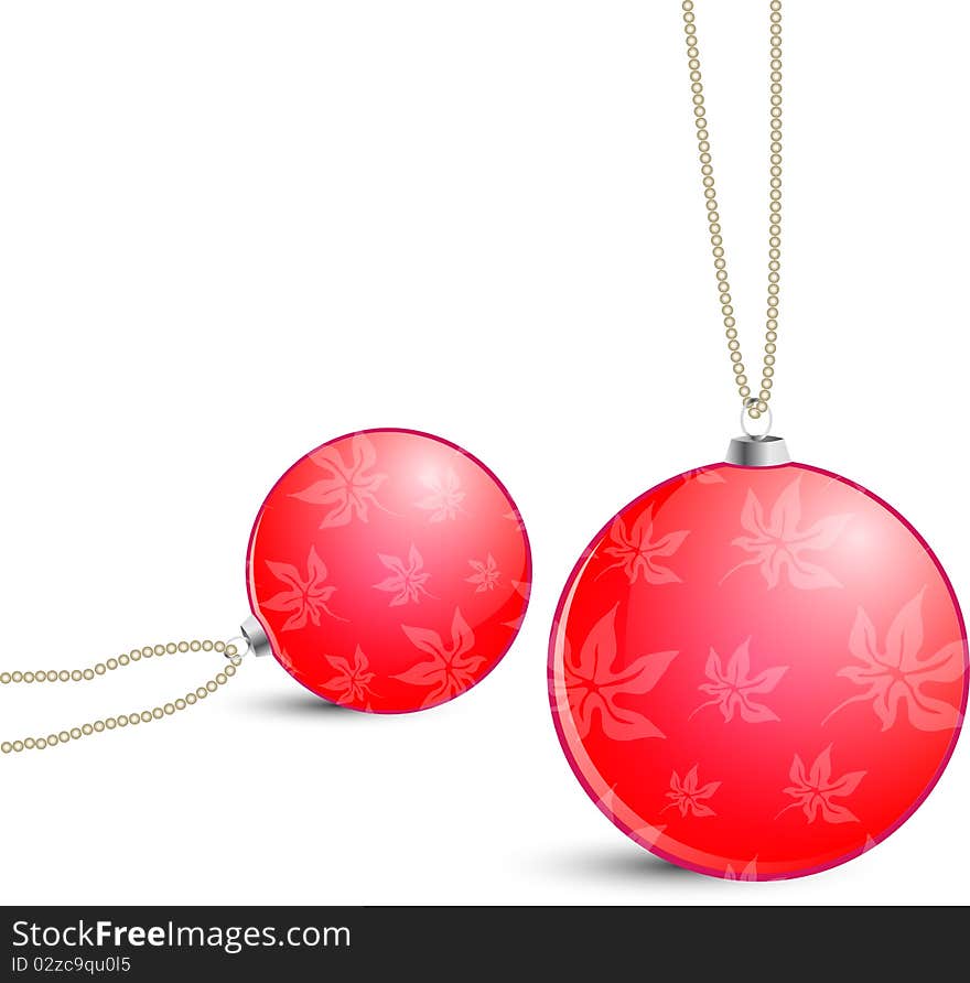 Christmas Red Balls