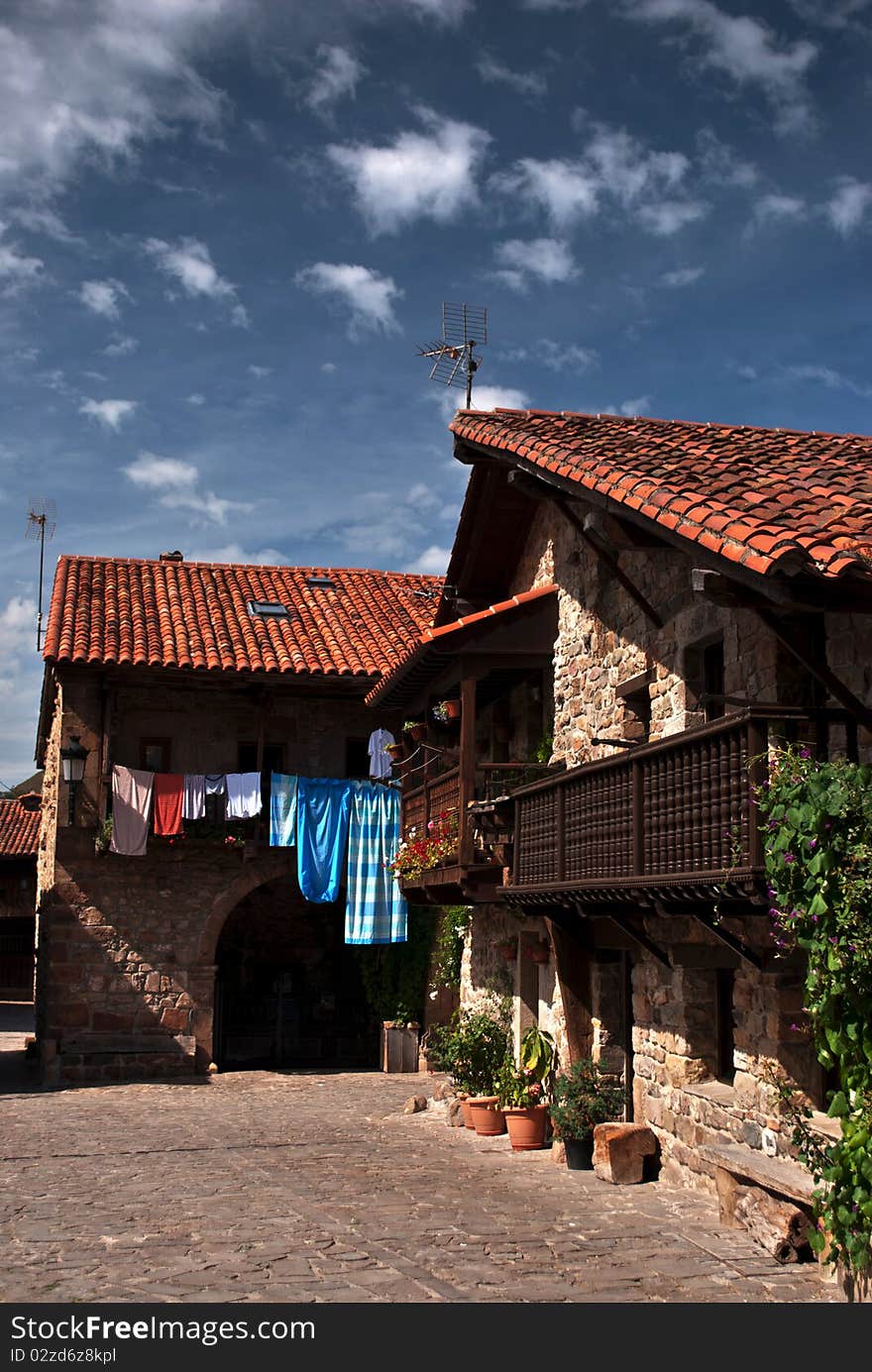 Old medieval village