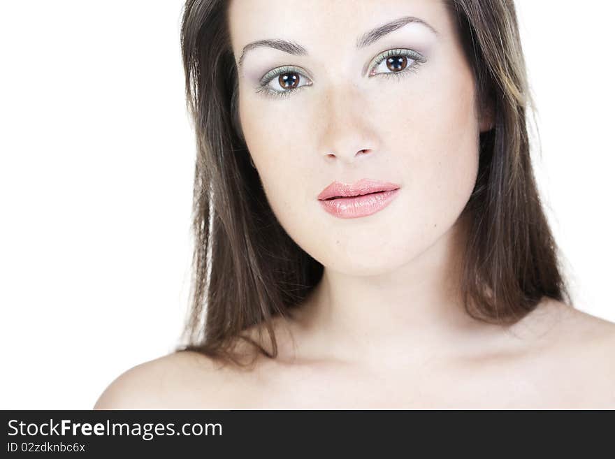 Woman With Beautiful Make-up