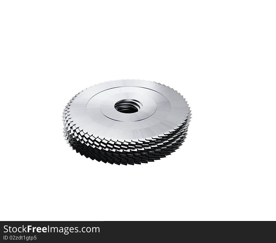 Stack Of Saw Circular Saw Blades