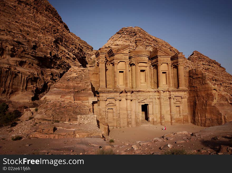 The Monastery in Petra, Jordan