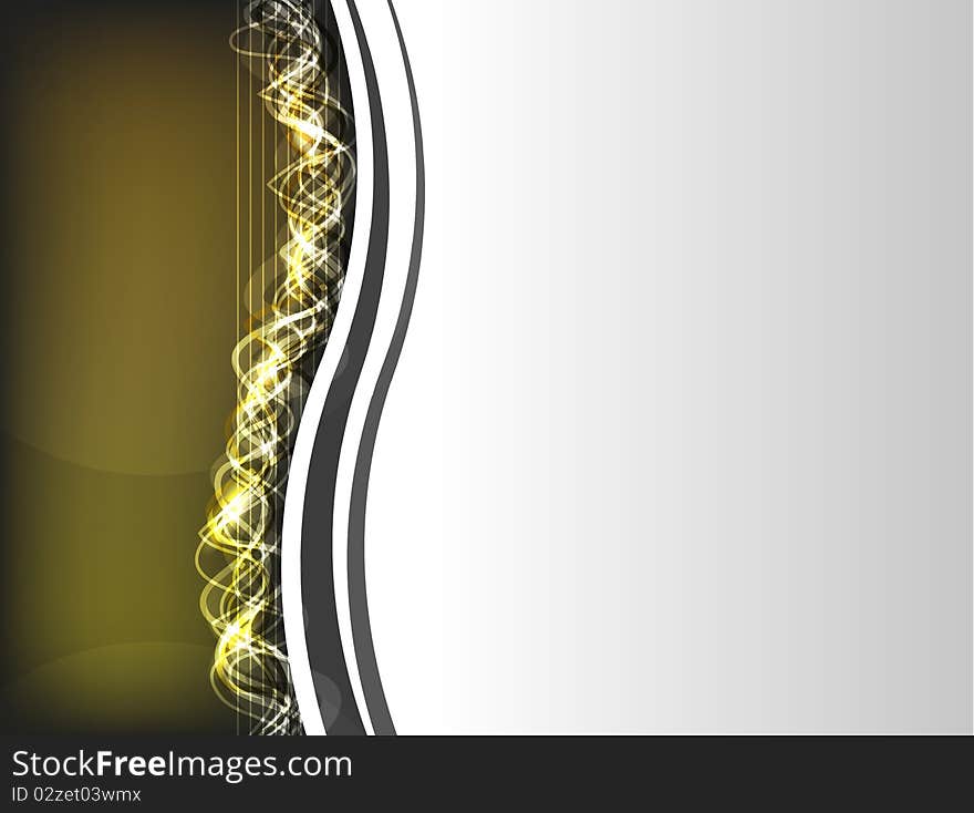 Yellow energy frame for your design. Fully , enjoy!