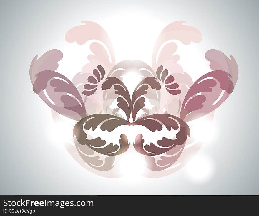 Abstract floral background for your design. Abstract floral background for your design.