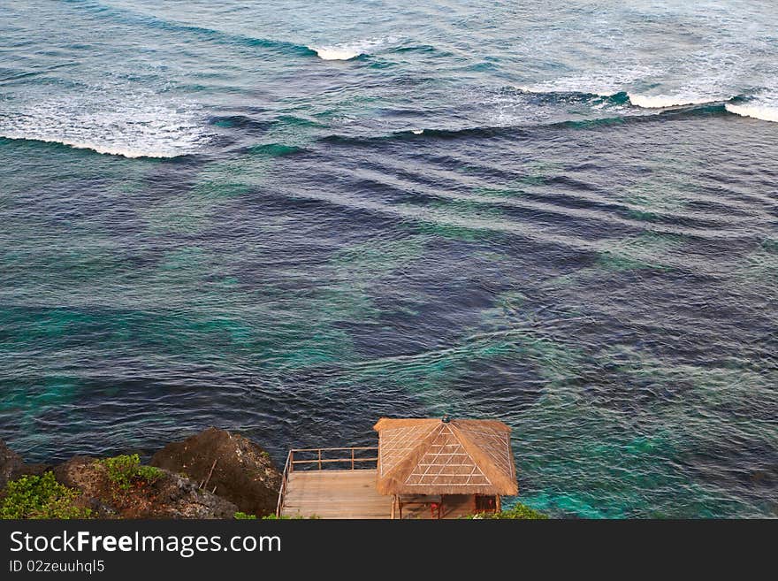 Uluwatu surf area,north of the bali island. Uluwatu surf area,north of the bali island