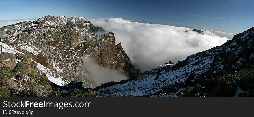 La Palma volcanic island