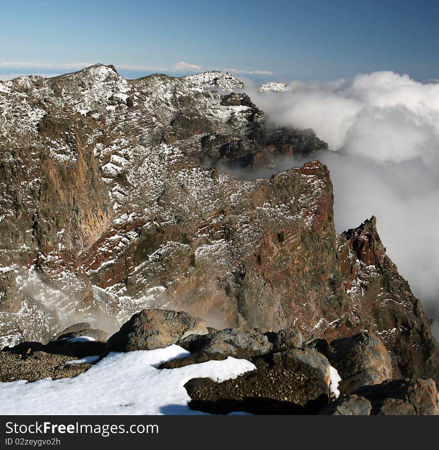 La Palma volcanic island