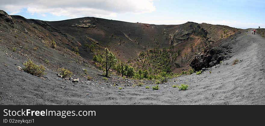 La Palma volcano  San Antonio