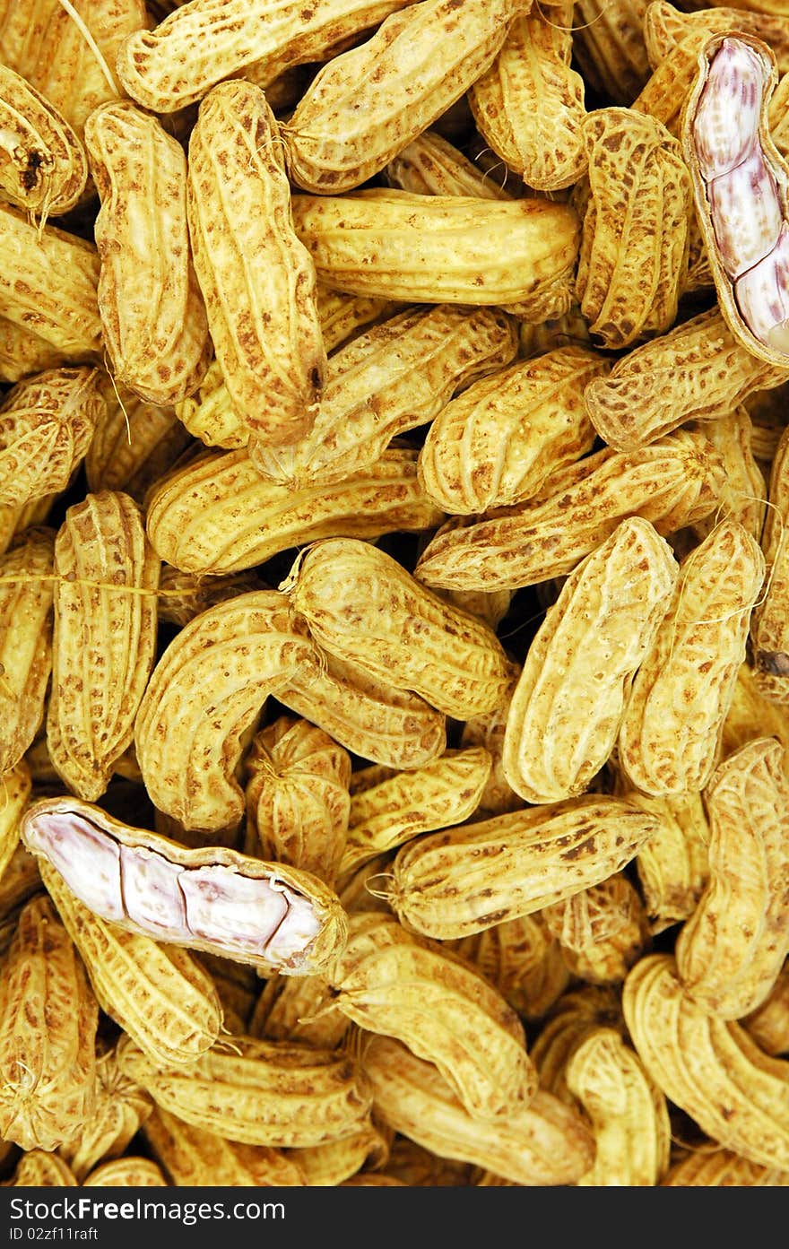 Boiled peanuts are green or raw nuts that are boiled in salty water for hours outdoors over a fire. The shells turn soggy, and the peanuts take on a fresh, legume flavor.