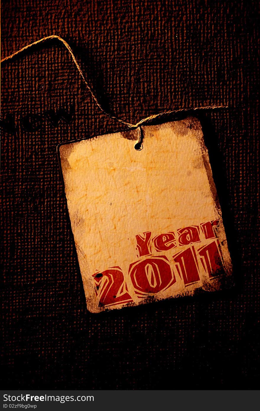 Vintage background with 2011 new year. Vintage background with 2011 new year