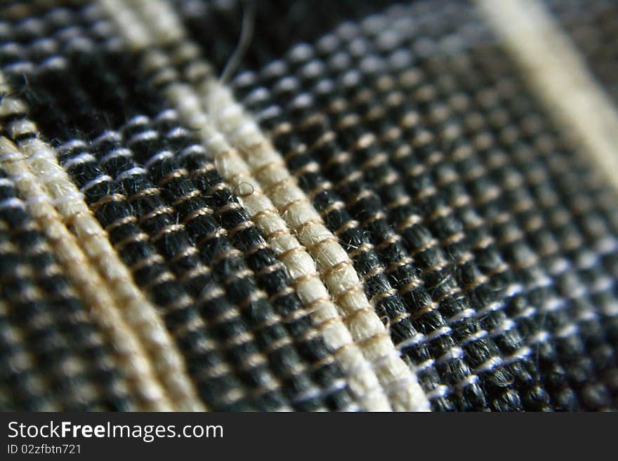 Macro checkered/ black and white shot of abaca fiber. Macro checkered/ black and white shot of abaca fiber