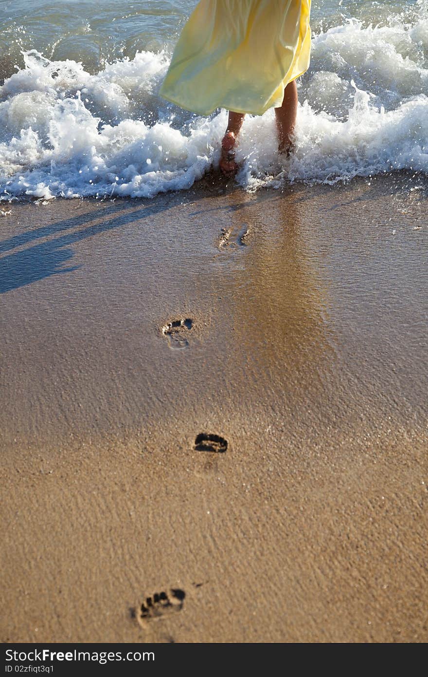 The Footprints On The Coast