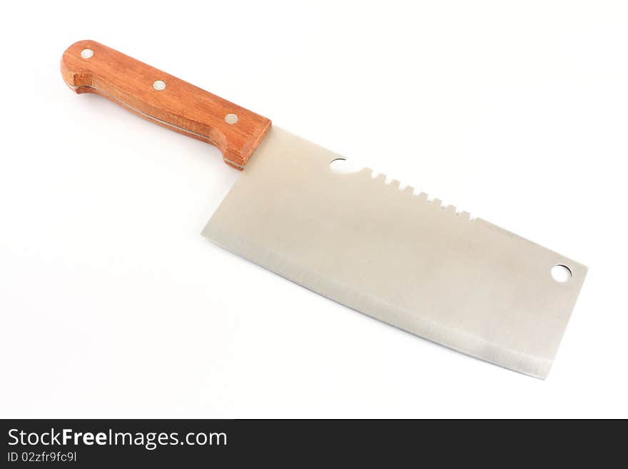 Big utility kitchen knife.