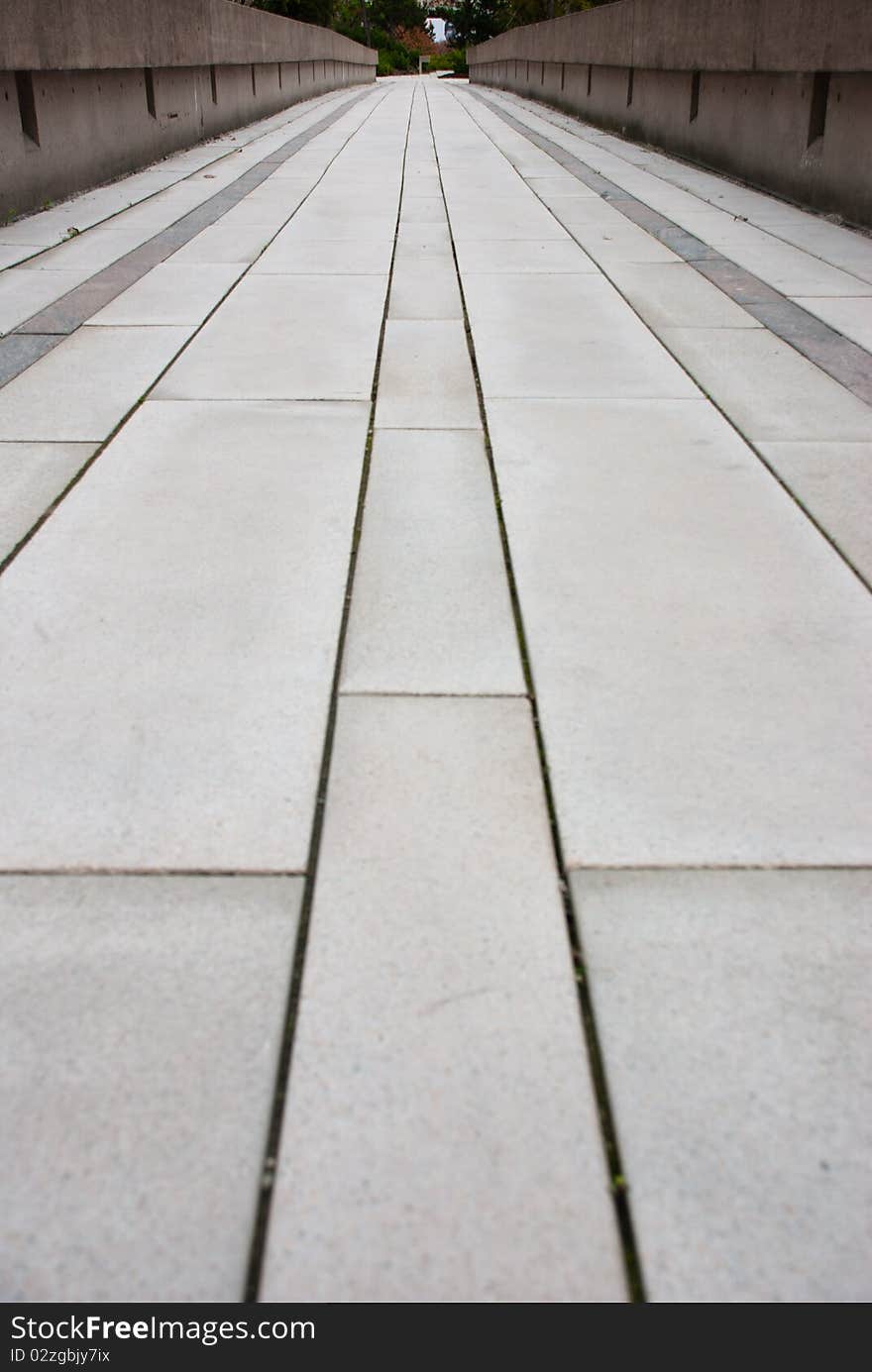 Stone Paving Next To Green Vegetation