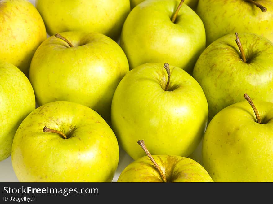 Green apples