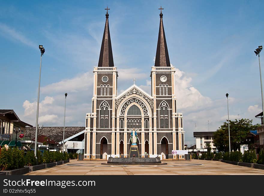 Catholic church at Chantaburi province