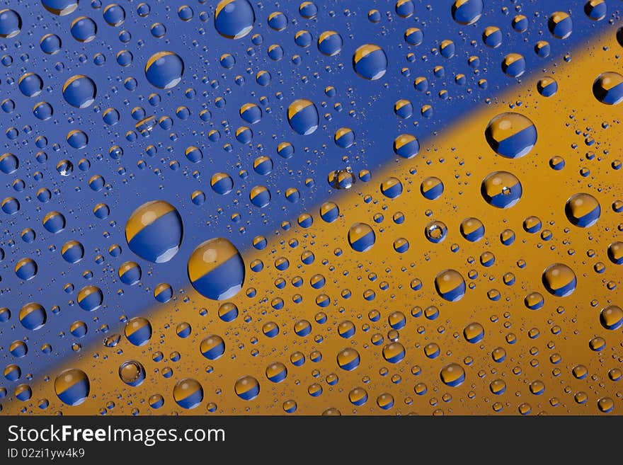 Close up water drop background. Close up water drop background